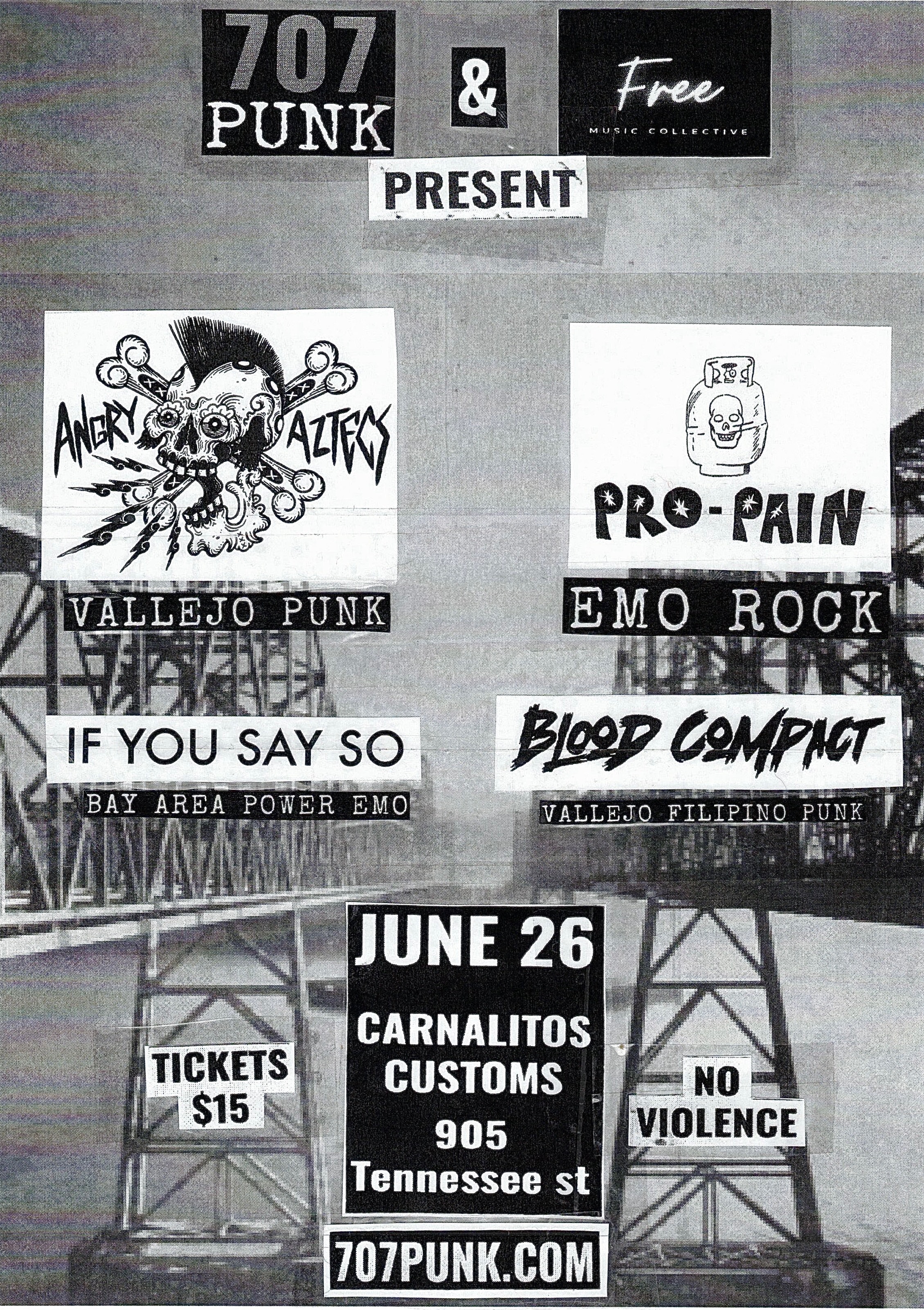 707Punk Launch Party poster